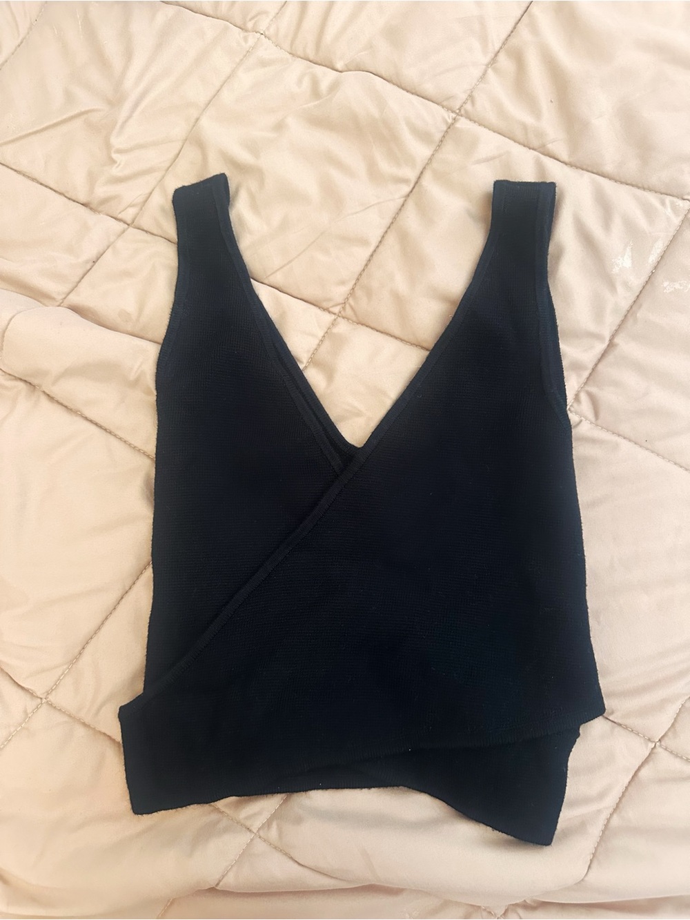 Abercrombie & Fitch Women's V-Neck Wrap Tank Top